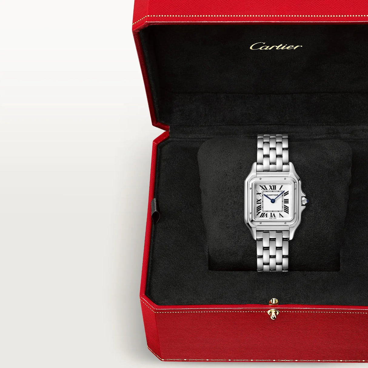 Panthère De Cartier, modello medio, acciaio, quarzo NUOVO