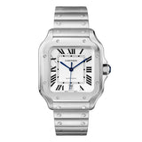 Santos de Cartier. Modello grande, movimento automatico, acciaio SECOND HAND