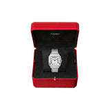 Santos de Cartier. Modello grande, movimento automatico, acciaio SECOND HAND