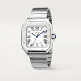 Santos de Cartier. Modello grande, movimento automatico, acciaio SECOND HAND
