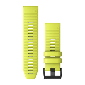 Cinturino QuickFit® 26 Silicone, Amp Yellow Silicone-Cinturini-GARMIN-Gioielleria Granarelli