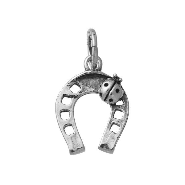 Charm Ferro di Cavallo Coccinella Medio