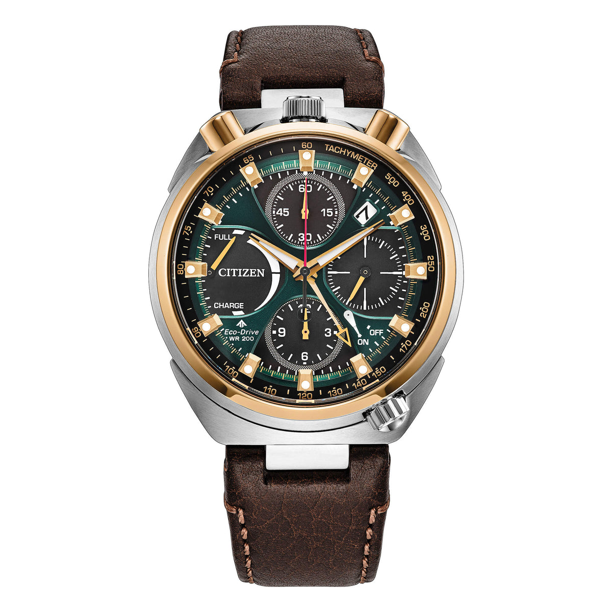 Tsuno Crono Racer Limited Edition Verde Pelle 44,5mm
