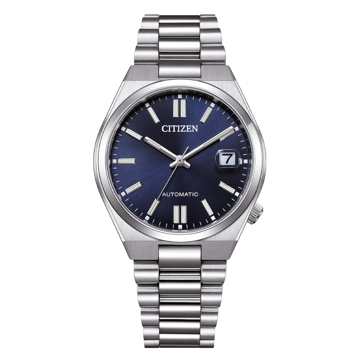 Tsuyosa Automatico Blu Acciaio 37mm