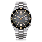 Tsuyosa Shore Automatico Nero Acciaio 40mm Limited Edition