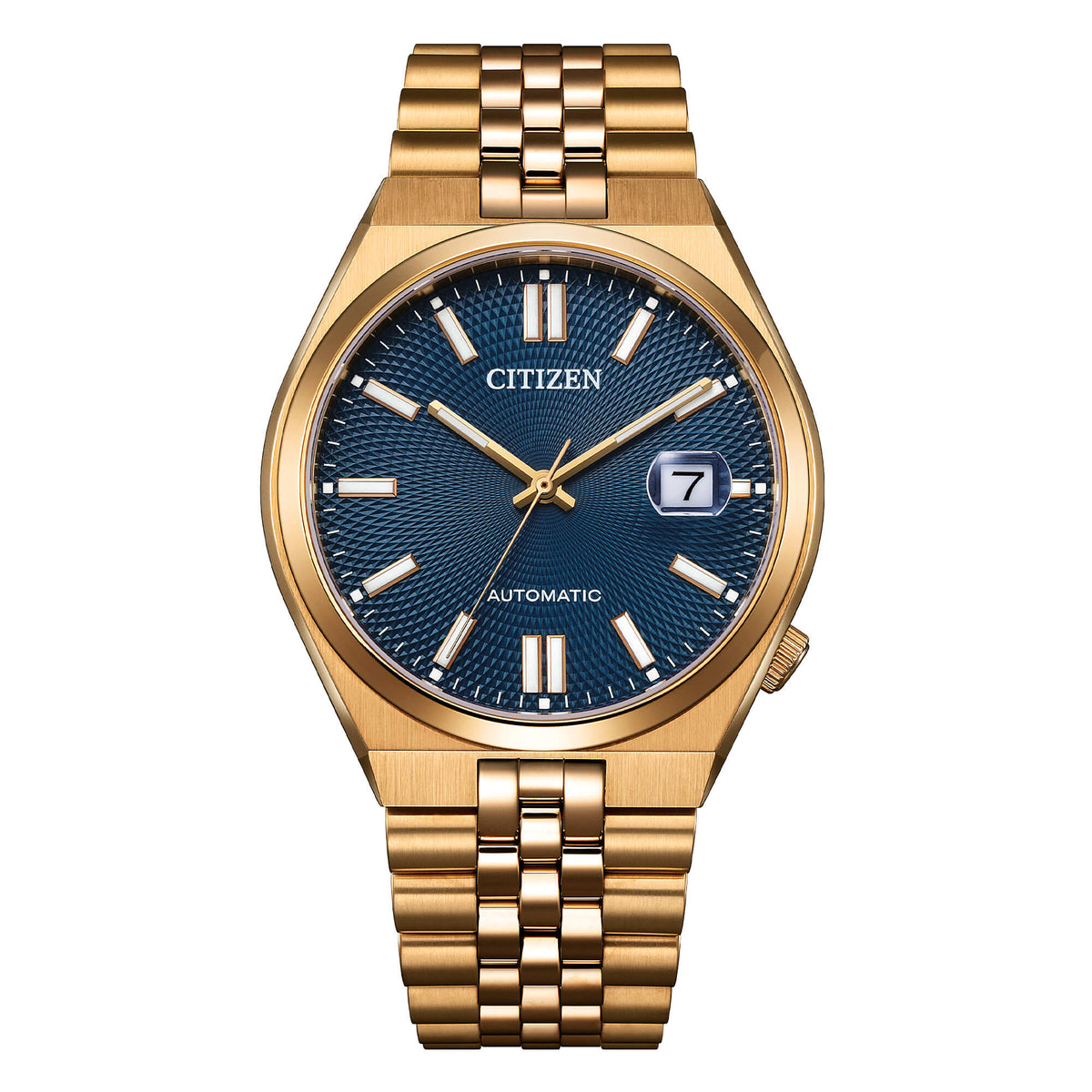 Tsuyosa 60 Automatico Blu Acciaio Rosato 40mm