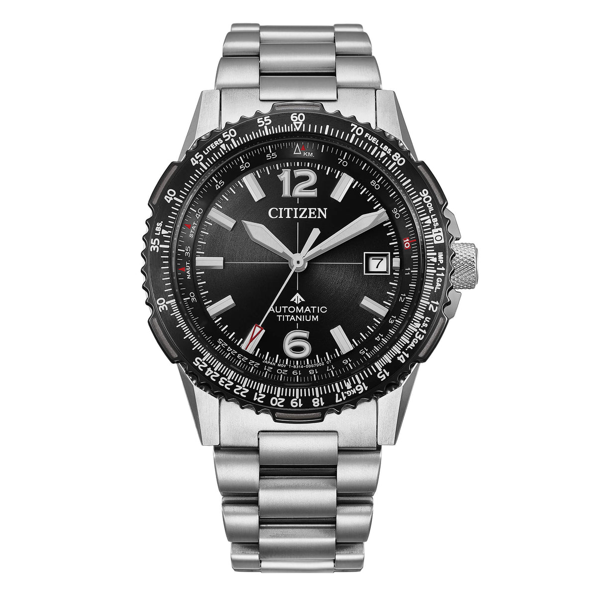 Navihawk Automatico Acciaio Nero 40mm