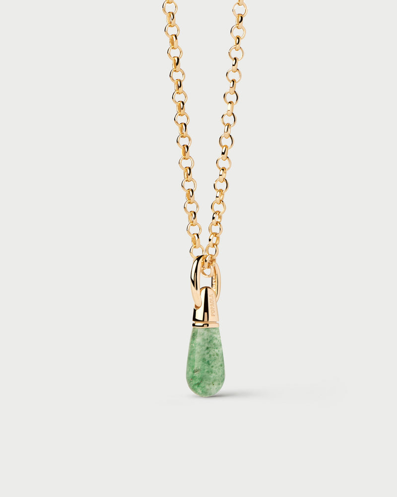 Ciondolo Avventurina Verde Drop