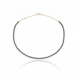 Collana completa con spinelli neri