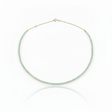 Collana con avventurina verde chiara