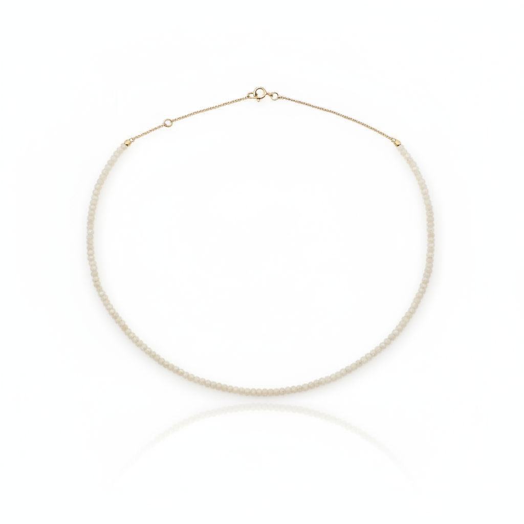 Collana con pietra di luna