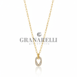Collana Cuore Diamanti Oro Giallo Granarelli - Corretta