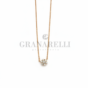 Collana Fiore Diamanti Granarelli - Corretta