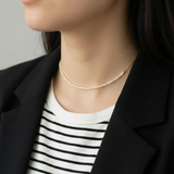 Collana pietre  naturali "Madreperla"