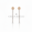 Coppia Orecchini Lunghi Diamanti Granarelli - Corretta