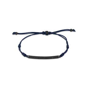 Cordino del bracciale in blu navy, con il resto della foto invariato