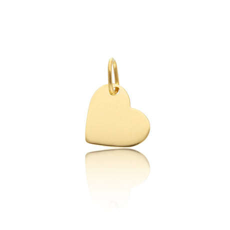 Ciondolo Cuore In Oro Giallo-Ciondoli-GRANARELLI-Gioielleria Granarelli