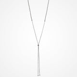 Collana in argento a palline Slash Adj cm. 86