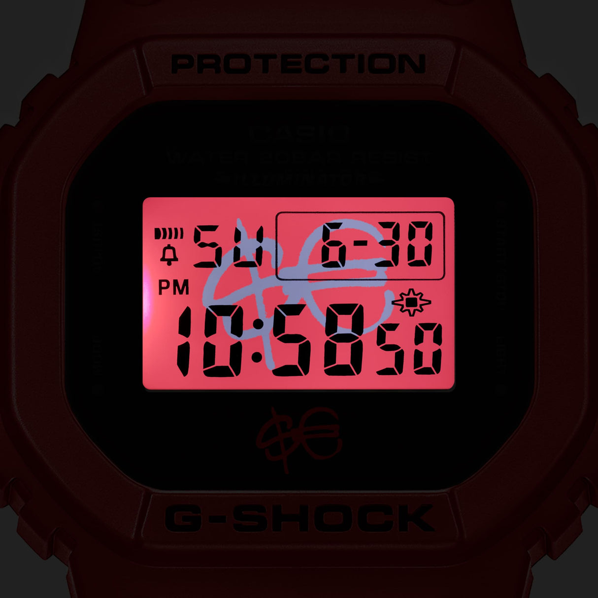 G-Shock Classic 6900 Sfera Ebbasta Rosso Limited Edition