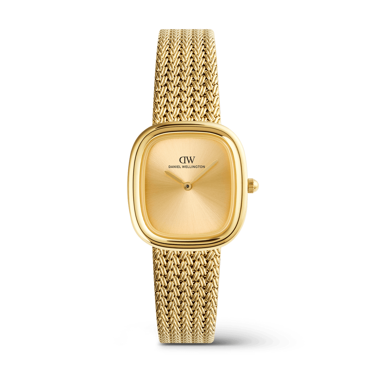 Margot Braided Mesh Unitone Gold 24mm