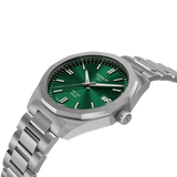 PRC 100 Solar Quarzo 39 mm Verde Acciaio