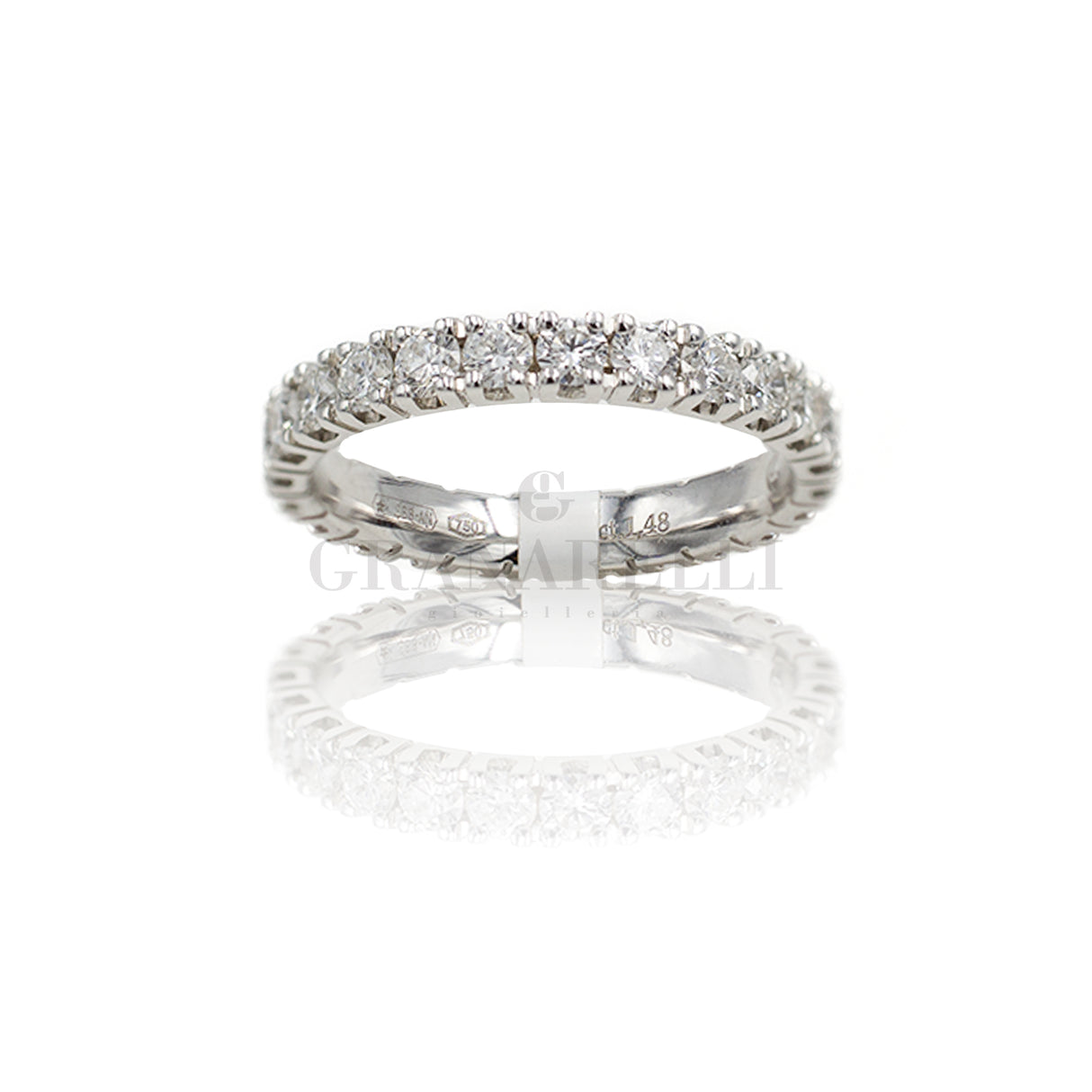 Anello Fedina Eternity Diamanti 1,48kt