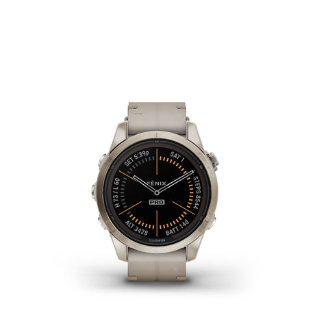 fēnix® 7S Pro – Sapphire Solar Edition | 42mm-Orologi-GARMIN-Gioielleria Granarelli
