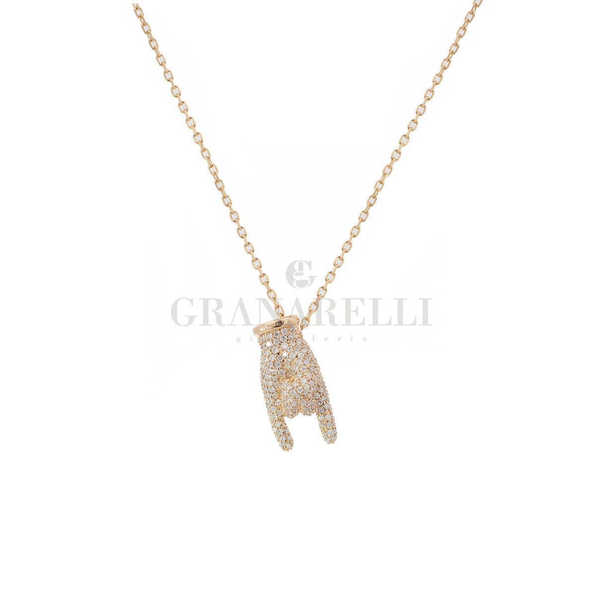 Coar CHARULE CORNA DIAMANTI in rose gold