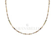 Collana pietre agata muschiata in oro giallo-Girocolli-GioGio-Gioielleria Granarelli