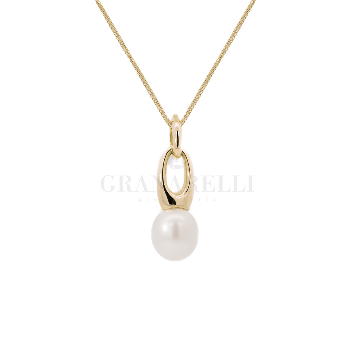 CHRIST CHRIST with pearl Ø 12/12.5 in yellow gold