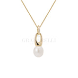 CHRIST CHRIST with pearl Ø 12/12.5 in yellow gold