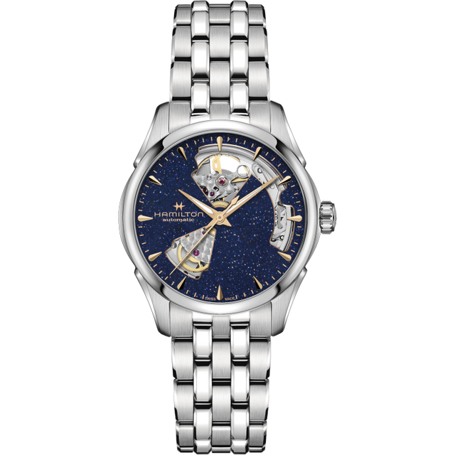 Jazzmaster Open Heart Lady Auto-Orologi-HAMILTON-Gioielleria Granarelli