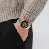 Jazzmaster Open Heart Automatico Champagne Acciaio 40mm