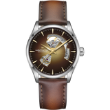Jazzmaster Open Heart Automatico Brown 42mm