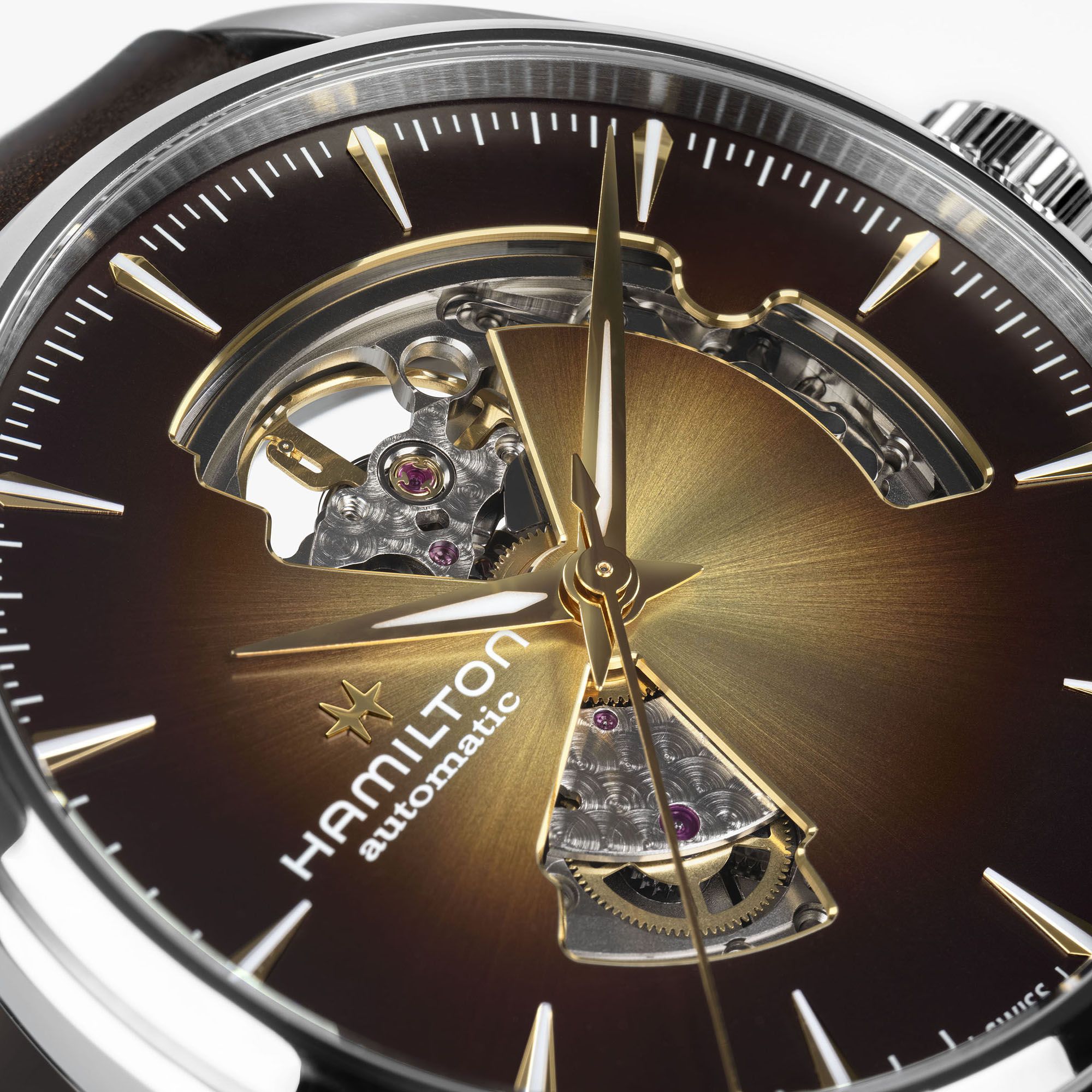 Gioielleria Granarelli Orologio hamilton Jazzmaster Open Heart