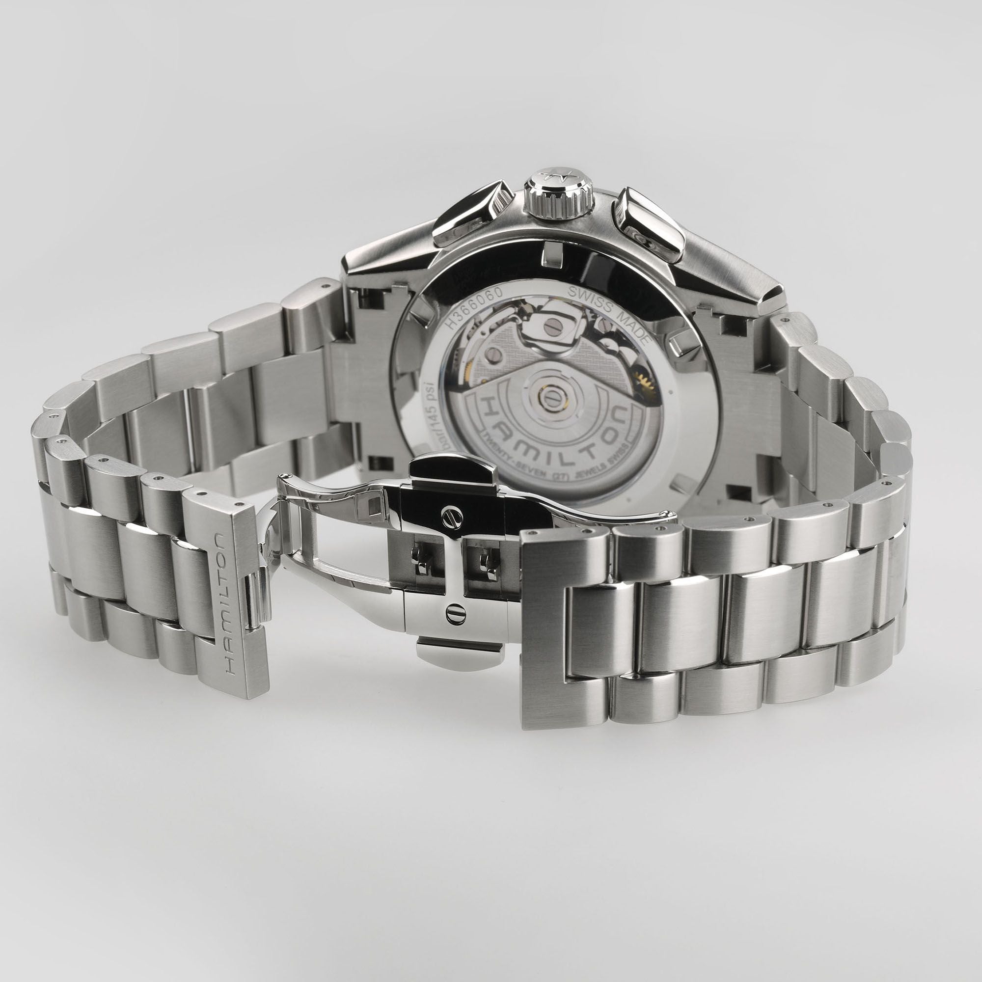 Watch Hamilton Steel Men Men Man Khaki Field Black – Gioielleria