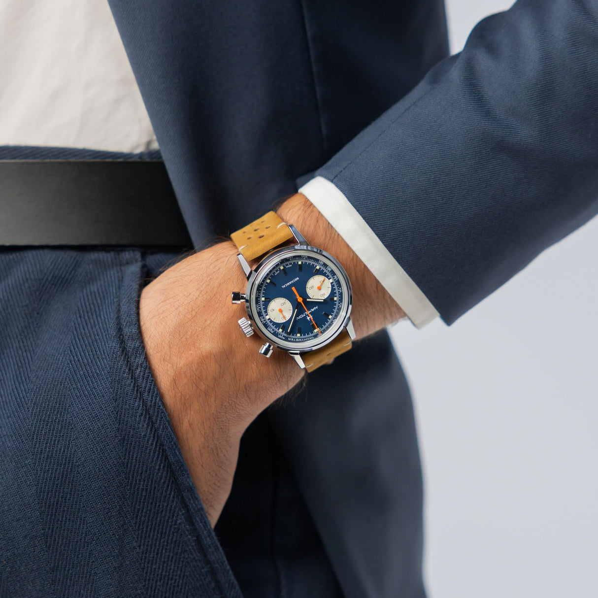 American Classic Intra-Matic Chronograph H Blu
