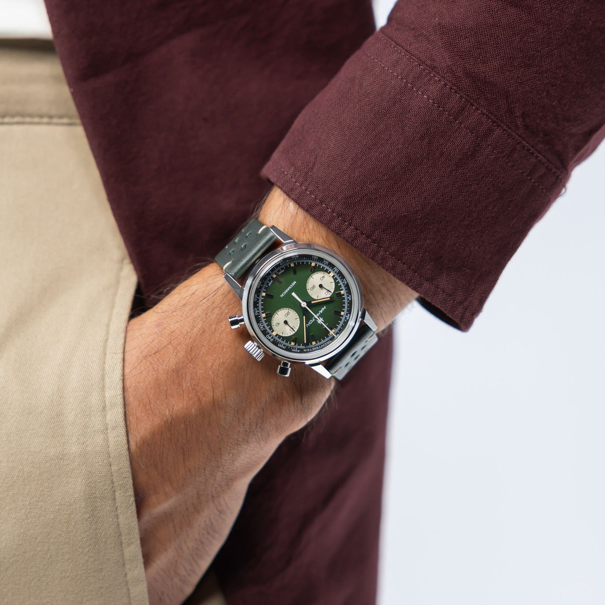 American Classic Intra-Matic Chronograph H Verde