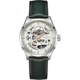 Jazzmaster Skeleton Automatico Pelle-Orologi-HAMILTON-Gioielleria Granarelli