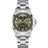 Khaki Field Kind Day-Date Verde Acciaio 40mm