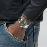 Khaki Field Kind Day-Date Verde Acciaio 40mm