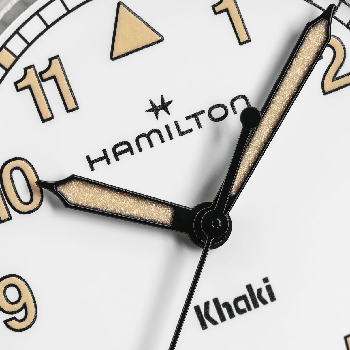 Khaki Field Quarzo Giallo Acciaio 33mm-Orologi-HAMILTON-Gioielleria Granarelli