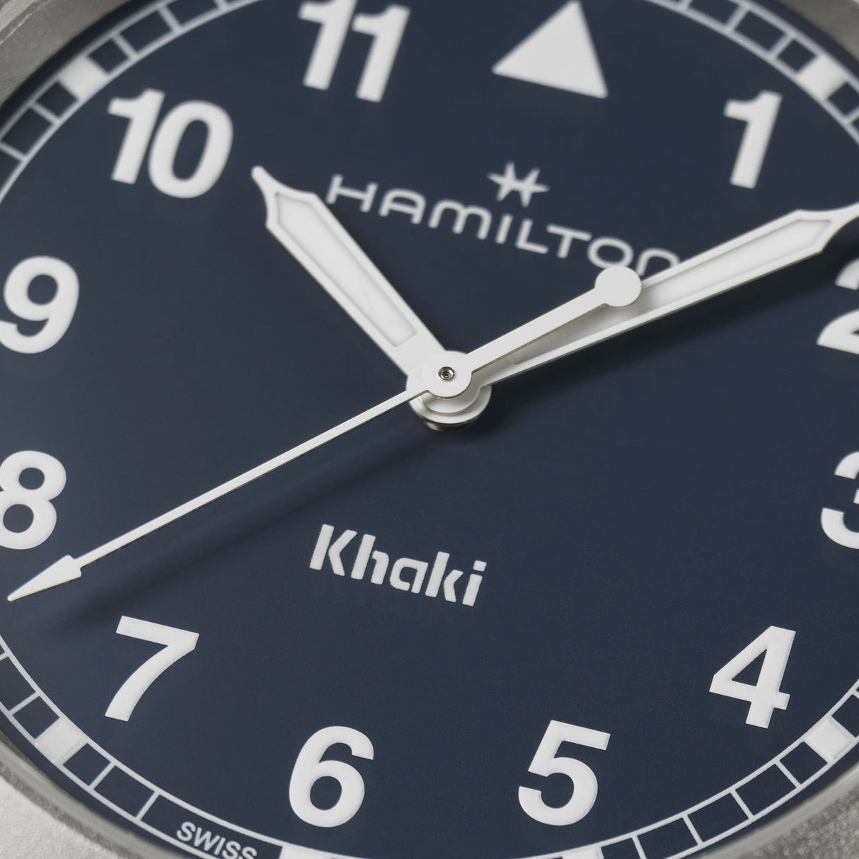 Khaki Field Quarzo Blu Acciaio 38mm-Orologi-HAMILTON-Gioielleria Granarelli