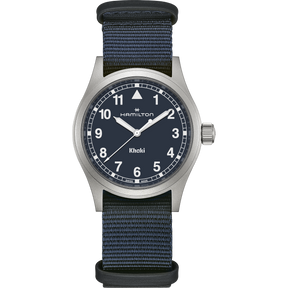 Khaki Field Quarzo 38mm Blu-Orologi-HAMILTON-Gioielleria Granarelli