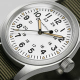 Khaki Field Mechanical Verde 38mm-Orologi-HAMILTON-Gioielleria Granarelli