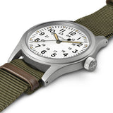 Khaki Field Mechanical Verde 38mm-Orologi-HAMILTON-Gioielleria Granarelli