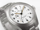 Khaki Field Mechanical Power Reserve Bianco 40mm Acciaio