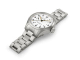 Khaki Field Mechanical Power Reserve Bianco 40mm Acciaio