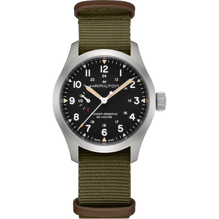Khaki Field Mechanical Power Reserve 40 mm