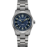 Khaki Field Titanium Automatico Blu-Orologi-HAMILTON-Gioielleria Granarelli